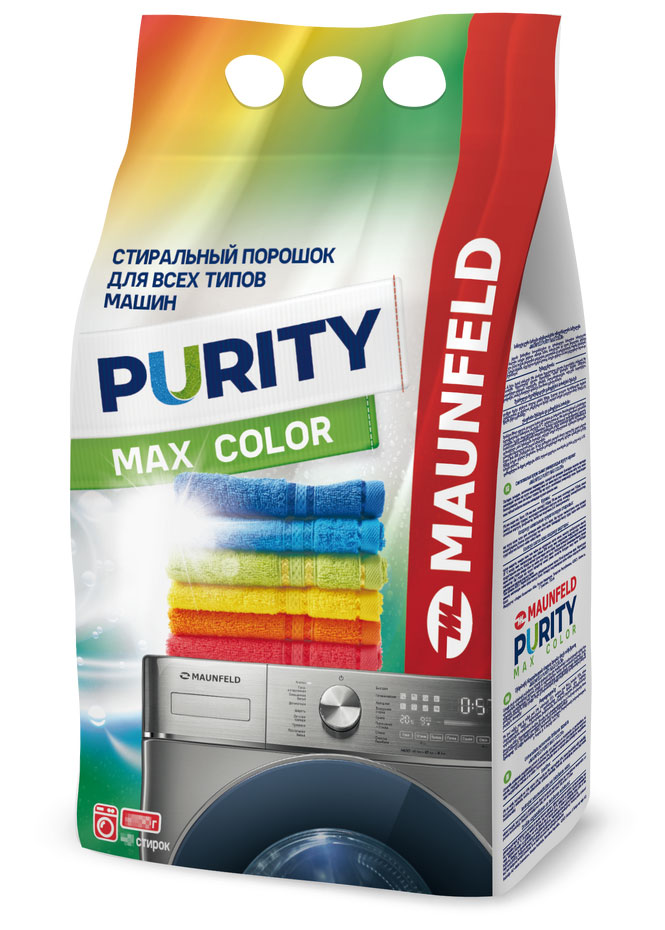 Изображение товара Стиральный порошок Maunfeld Purity Max Color Automat, 6000 г (MWP6000CA)