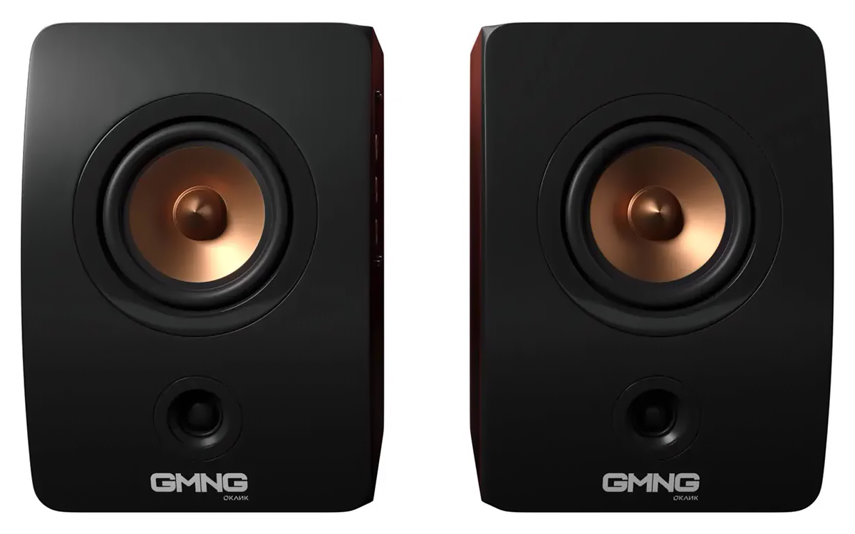 Изображение товара Компьютерная колонка GMNG OK-707 2.0 55Вт черная для компьтеров и ноутбуков