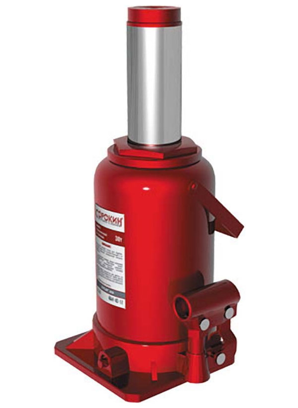 Изображение товара Домкрат Сорокин 30 т 3. 30 - надежный грузовой гидравлический домкрат для подъемов