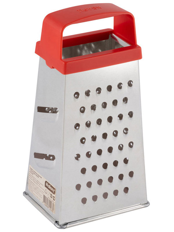 Изображение товара Терка Mallony универсальная, с пластмассовой ручкой (003524)