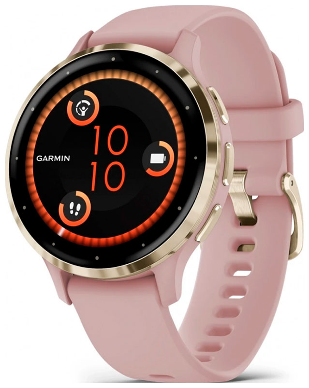 Изображение товара Garmin VENU 3S Смарт-часы круглый AMOLED GPS пульсометр Water resistant 5 ATM