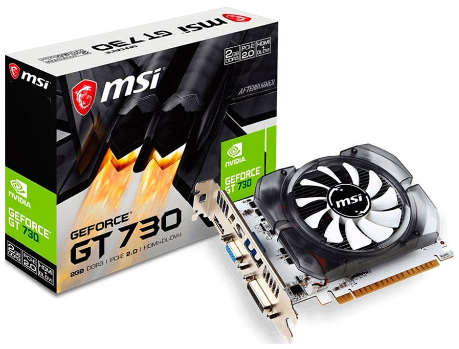 Изображение товара Видеокарта MSI GeForce GT 730 2GB V3 (N730-2GD3V3)