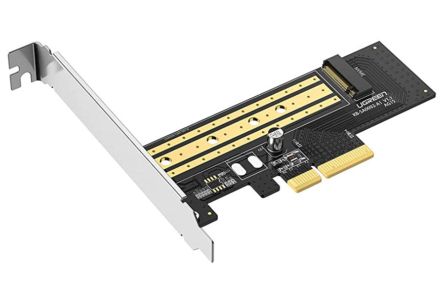Изображение товара Адаптер-переходник Ugreen CM302 (70503) M.2 NVMe to PCI-E 3.0, Expansion Card, черный