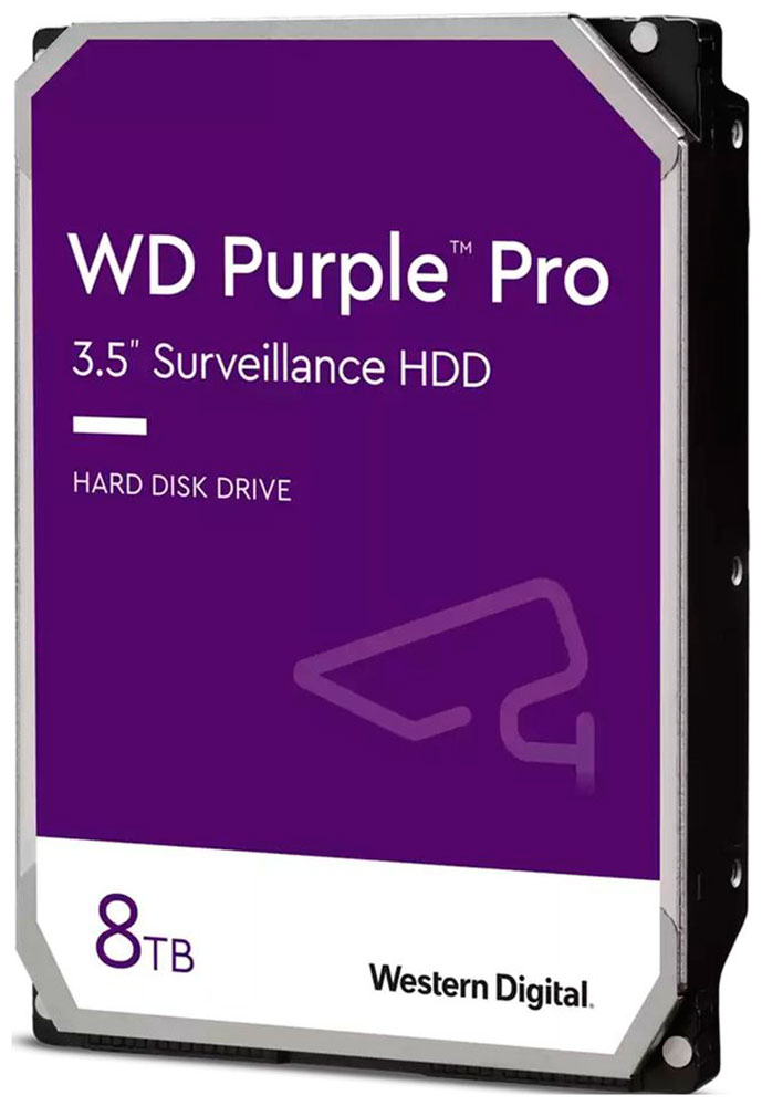 Изображение товара Жесткий диск Western Digital 3.5 8Tb Purple SATA III 5640RPM 256MB (WD85PURZ)