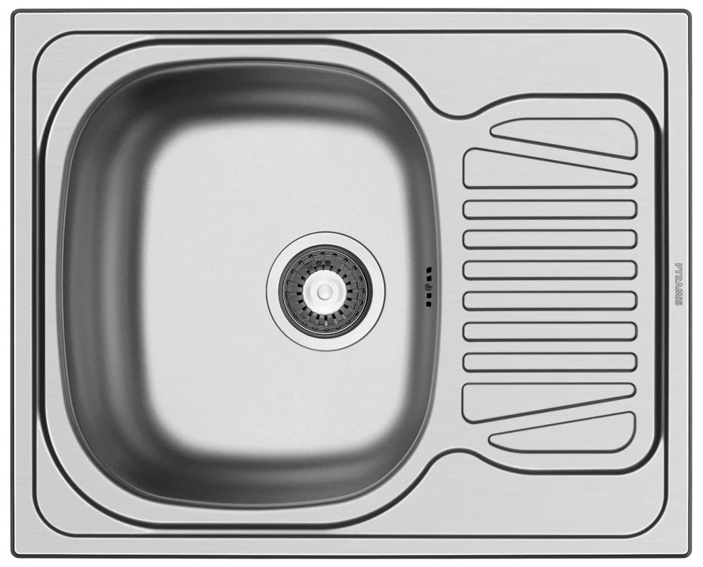 

Кухонная мойка Pyramis Sparta 1B, 1D сатин (100125201), Сатиновый