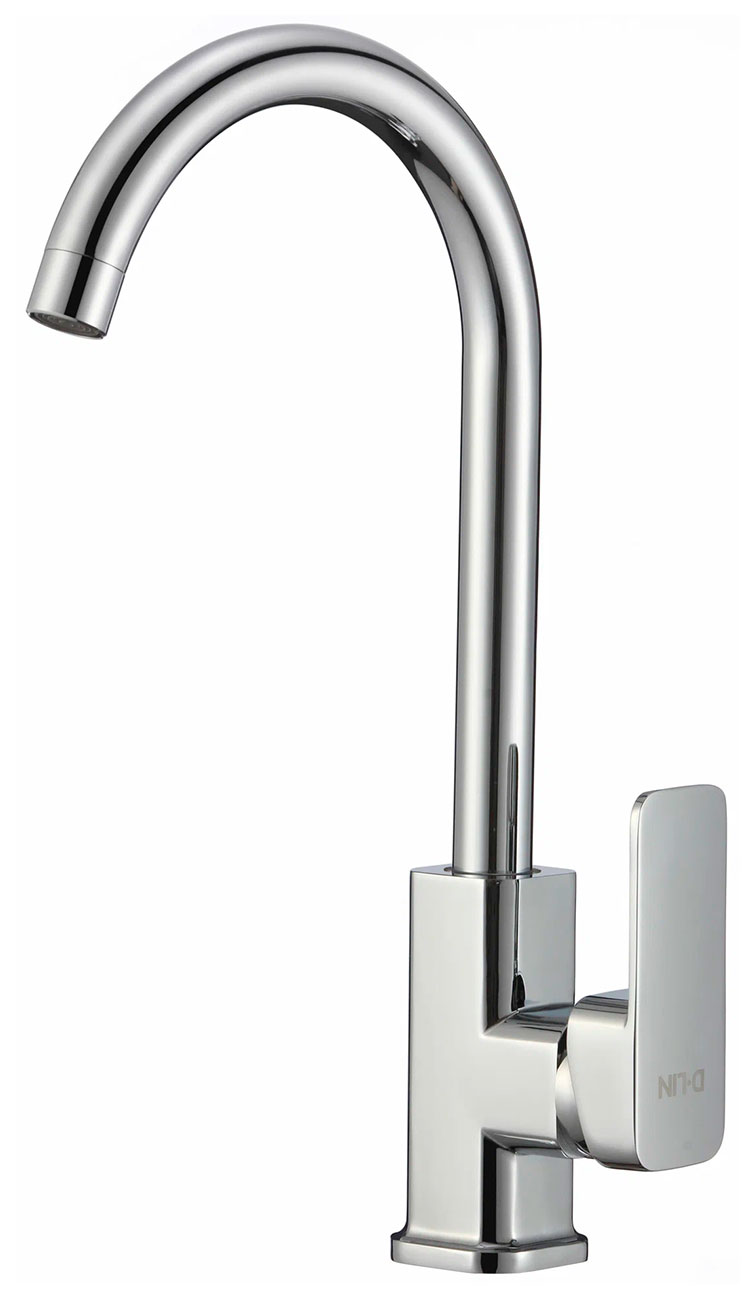 Изображение товара Кухонный смеситель D-Lin D155368 хром латуне универсальный стильный современный