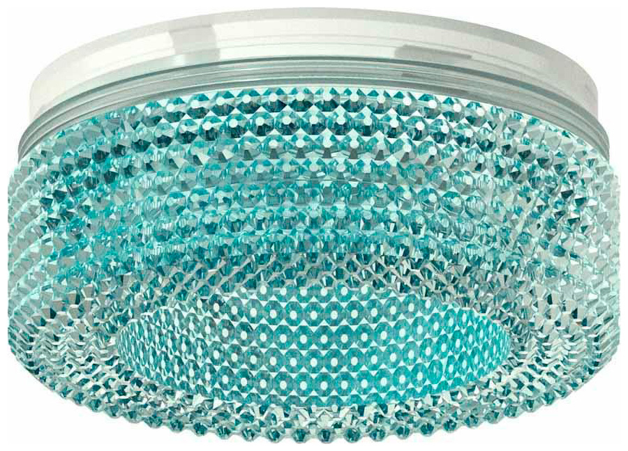 Изображение товара Насадка передняя Ambrella Light Spot N7194 для спотов, голубой, диаметр 70 мм