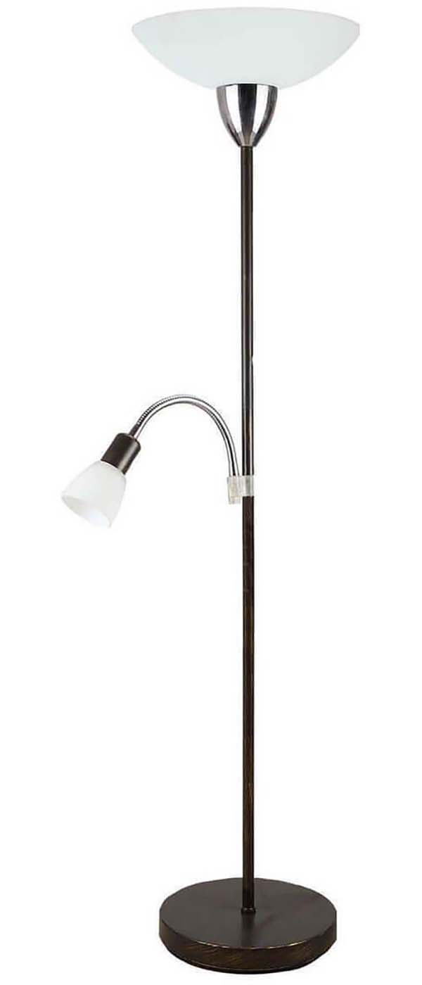 Изображение товара Современный торшер Lussole Isabella LSP-0021 с двумя лампами E27 для интерьера