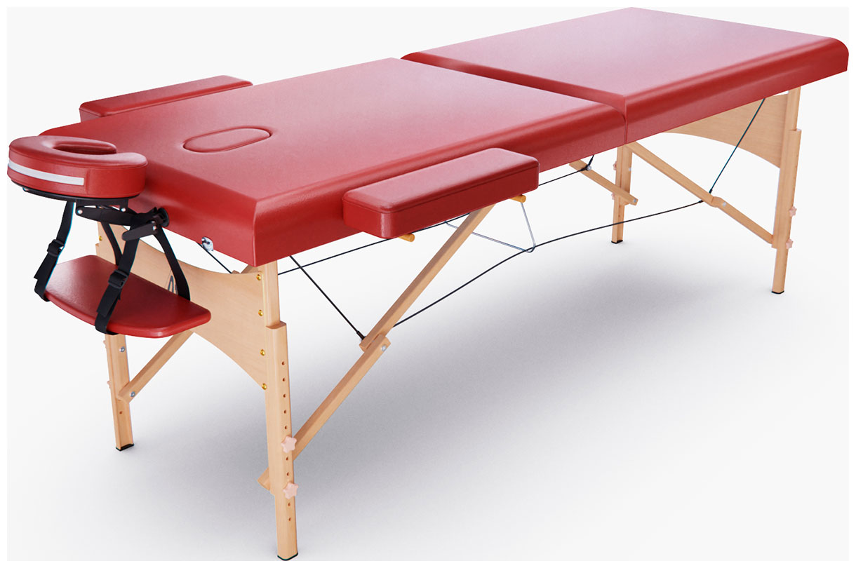Изображение товара Массажный стол DFC NIRVANA Optima, цвет винный (TS20110S_W)