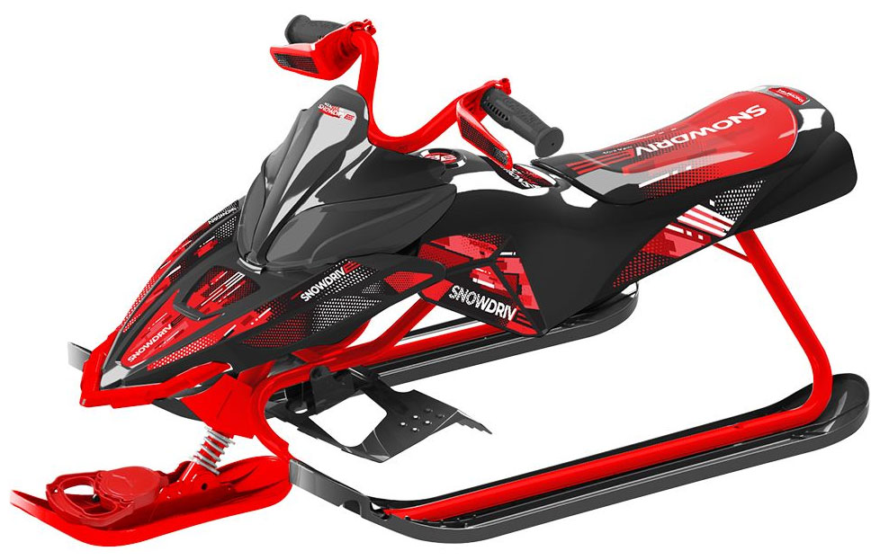 

Снегокат Ника SND5 красный каркас, Красный/черный