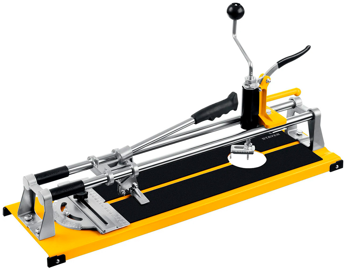 Изображение товара Плиткорез STAYER усиленный 420 мм с круговым резаком и сменным твердосплавным роликом