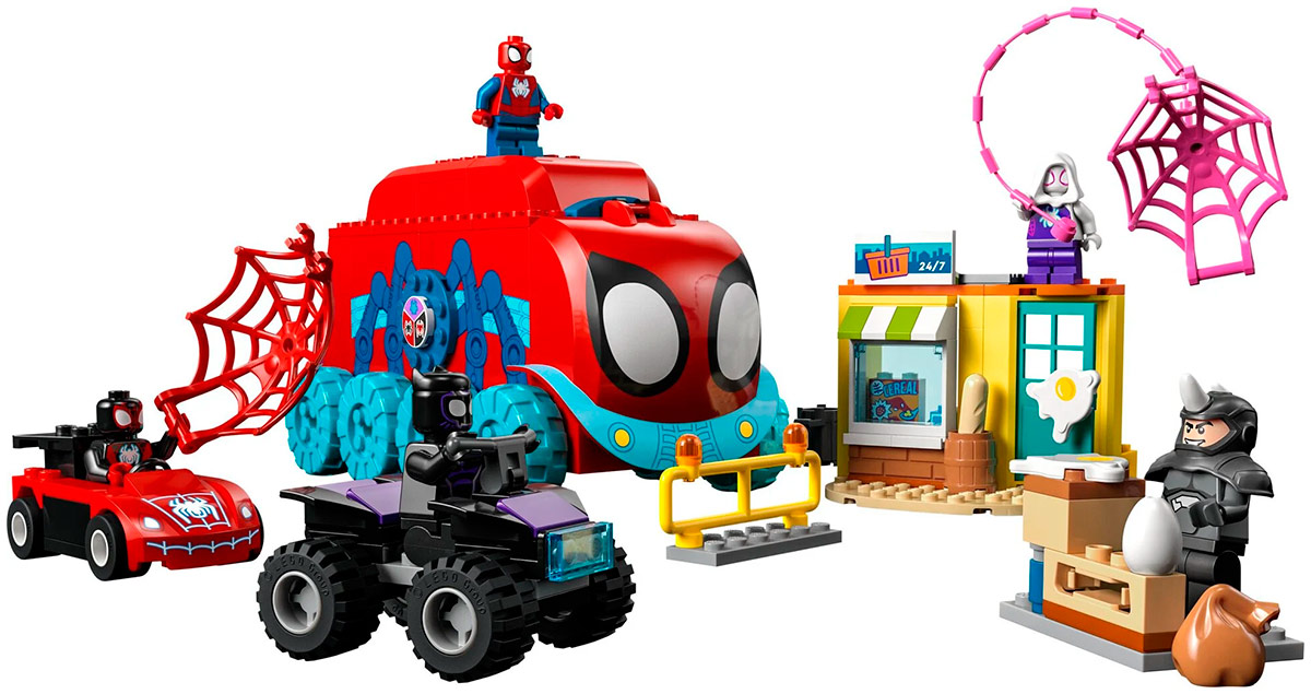 Конструктор Lego Super Heroes Мобильный штаб команды Паучка (10791) Конструктор Lego Super Heroes Мобильный штаб команды Паучка (10791)