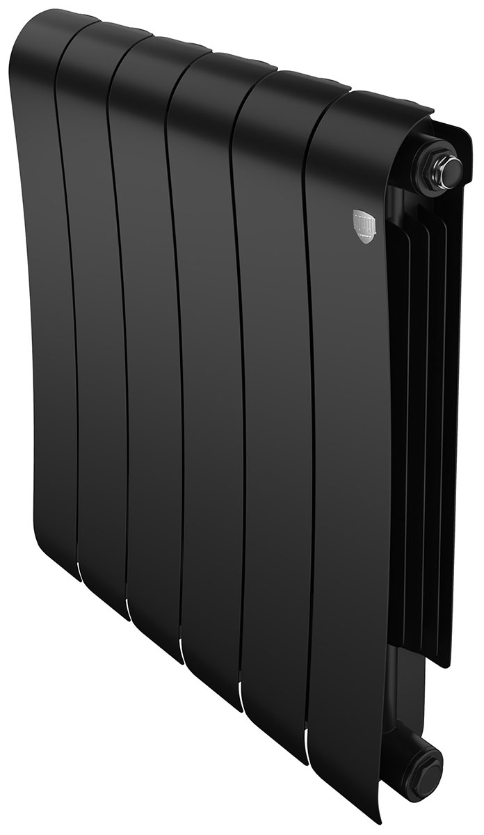 Изображение товара Биметаллический радиатор Infinity 500 Noir Sable 6 секций для отопления