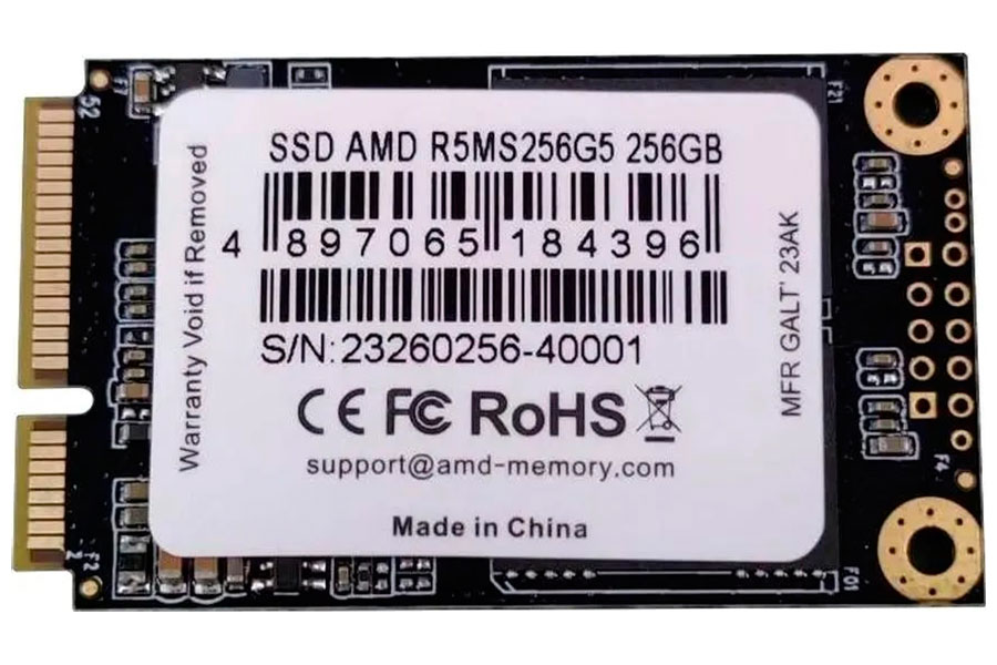 SSD накопитель AMD Radeon mSATA 256GB (R5MS256G5) SSD накопитель AMD Radeon mSATA 256GB (R5MS256G5)