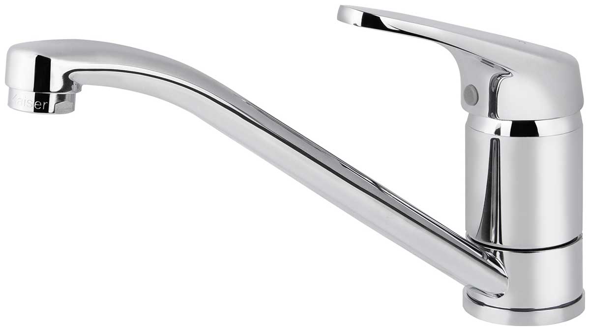Изображение товара Кухонный смеситель Kaiser County хромированный однорычажный с поворотным изливом