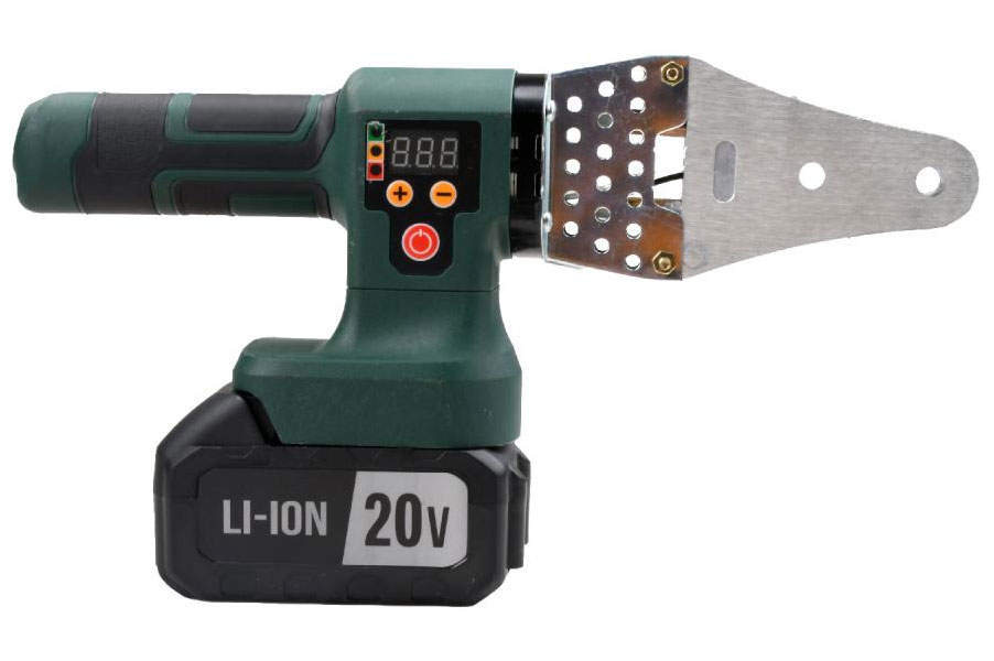 Изображение товара Аппарат для сварки пластиковых труб аккумуляторный Zitrek R-ZKCPW20 (20В, 1*4.0Ач, ЗУ), зеленый