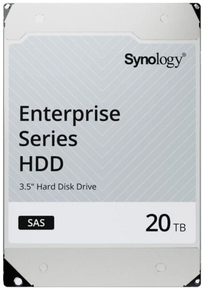 Изображение товара Жесткий диск Synology 3.5 SAS 20Tb 7200 rpm 512Mb (HAS5310-20T)