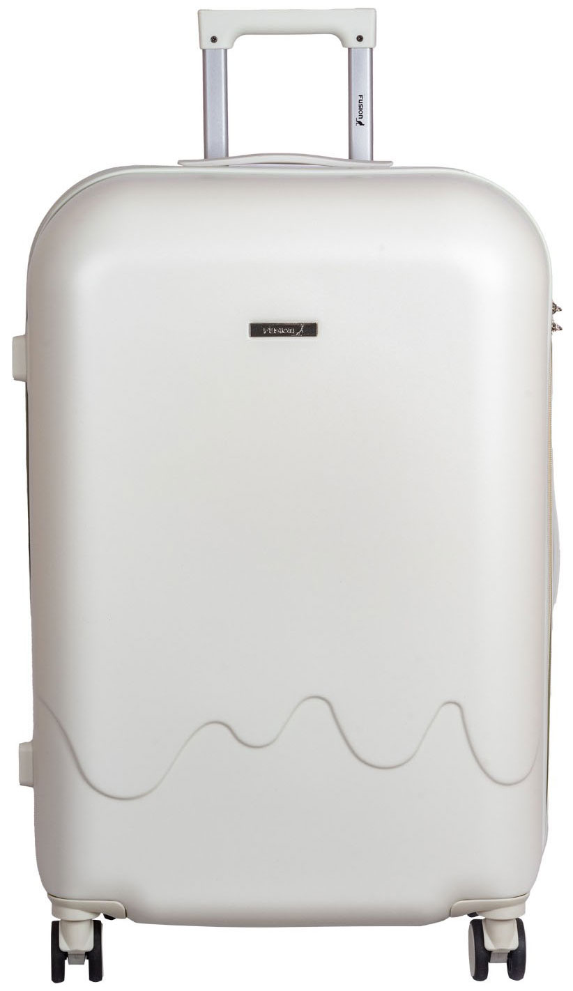 Изображение товара Чемодан Fusion FTS-1010-L белый с 4 колесами и TSA замком