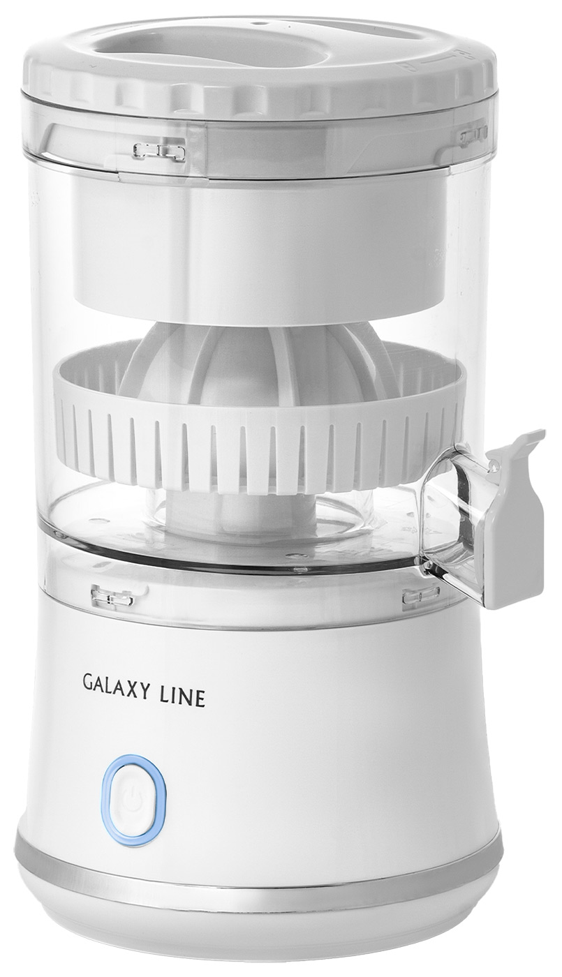 Изображение товара Аккумуляторная соковыжималка Galaxy Line GL 0855 для цитрусовых белая