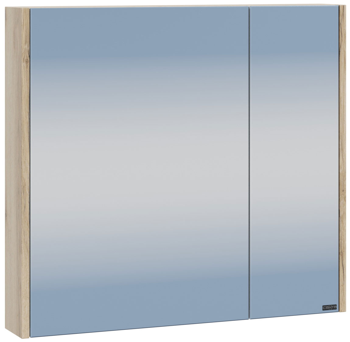 Изображение товара Зеркальный шкаф СаНта Сатурн 70, дуб австрийский