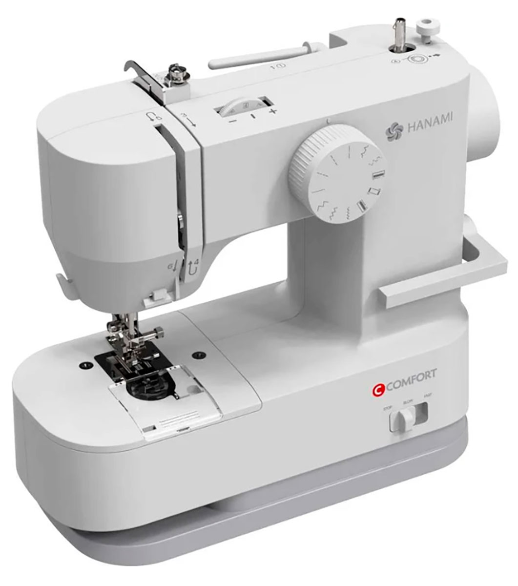 Изображение товара Швейная машина Comfort 26 белый компактный дизайн электромеханическая
