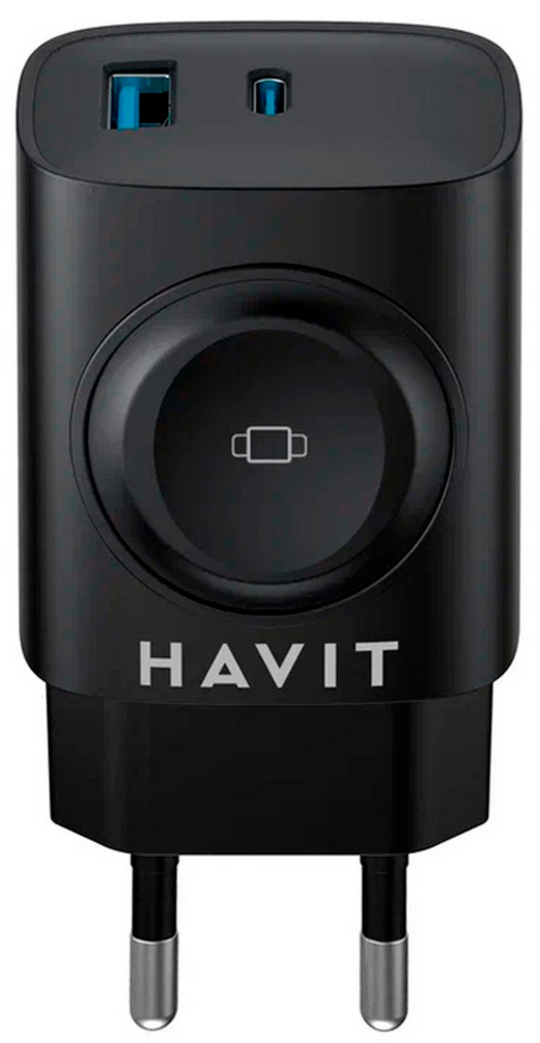 

Сетевое зарядное устройство Havit UC132 EU Black, Черный