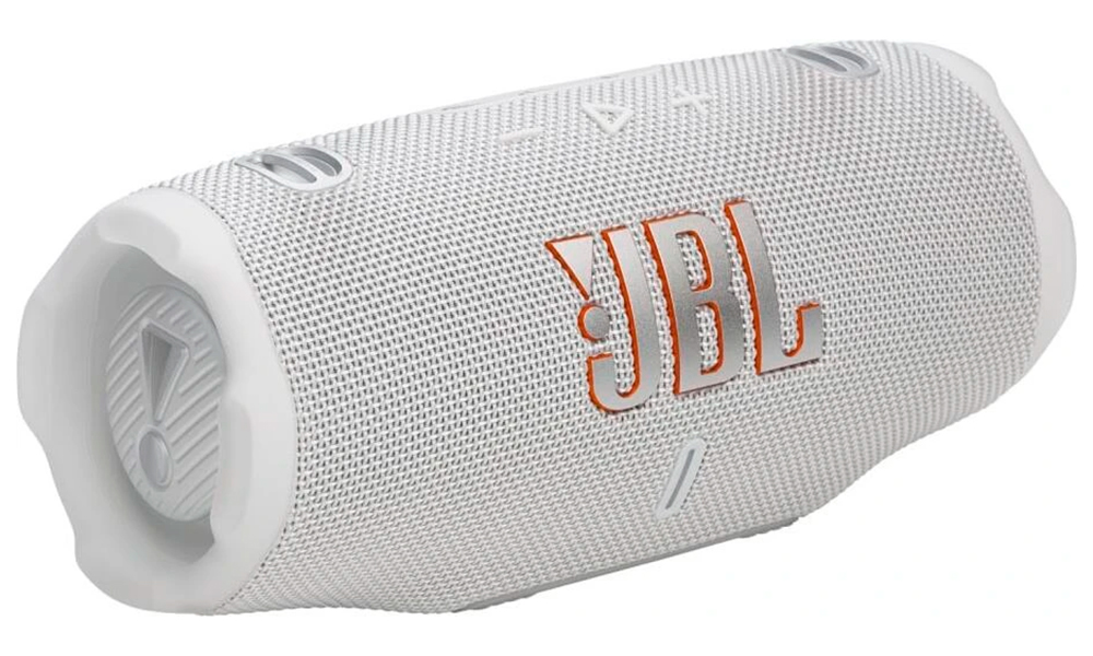 Изображение товара Портативная колонка JBL CHARGE 6 белая, водостойкая, 28 часов работы, Bluetooth