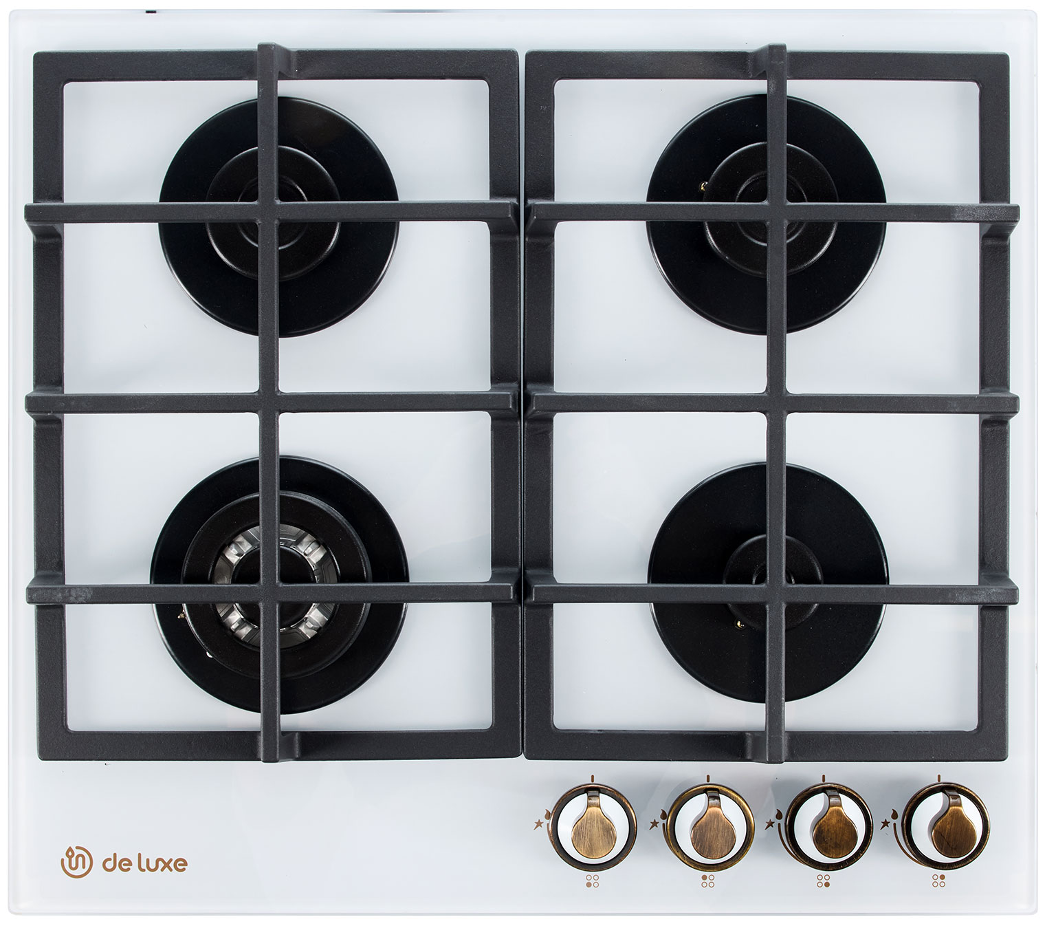 

Газовая варочная панель De luxe GG4 750229F-TC-153, Белый