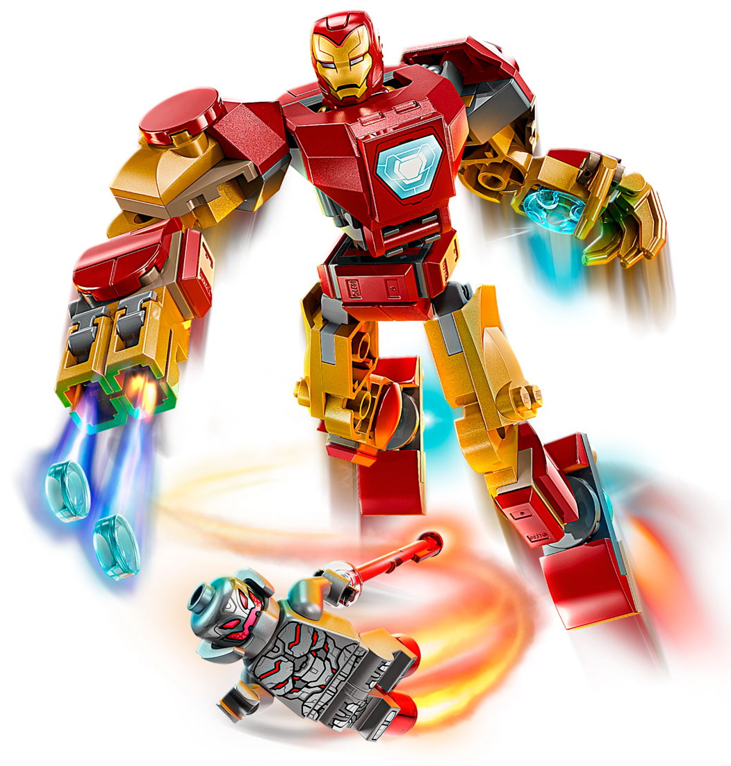 Изображение товара Конструктор Lego Super Heroes Железный человек против Альтрона (76307) с роботом и минифигурками