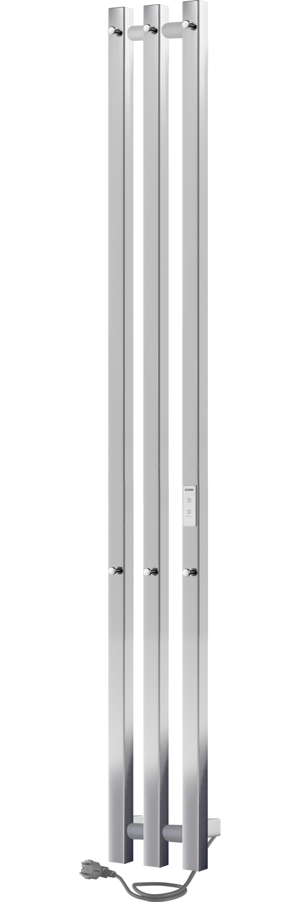 Изображение товара Электрический полотенцесушитель Indigo Style 3 PRO, без полки, хром (LSPRE120-13Rt)