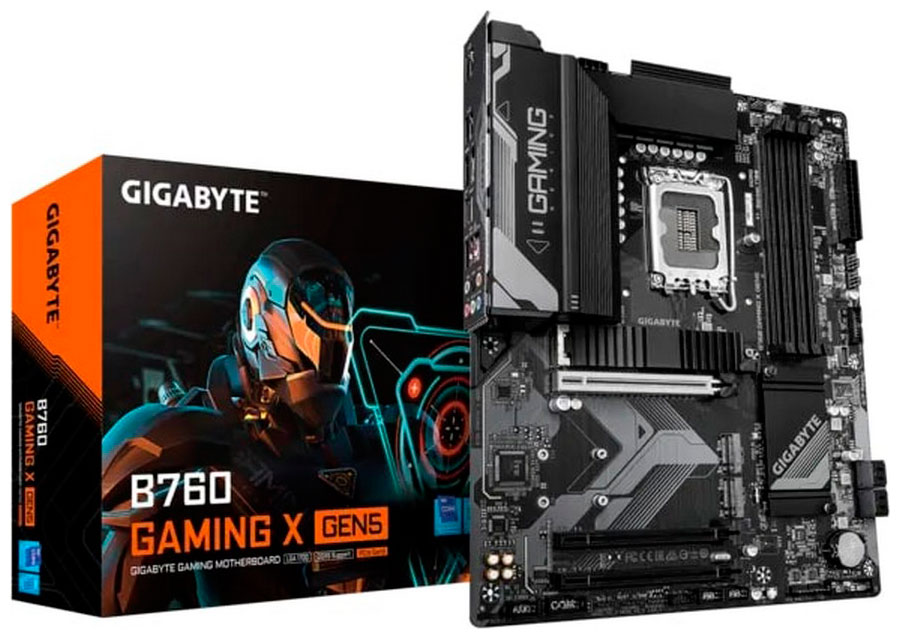 Изображение товара Материнская плата Gigabyte B760 GAMING X GEN5 для Intel LGA1700 DDR5 ATX