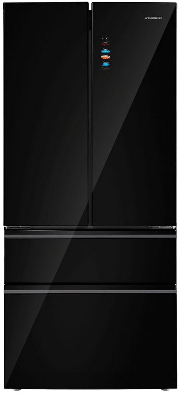 Изображение товара Многокамерный холодильник Maunfeld MFF190NFDB01 с системой No Frost и зонами Care+