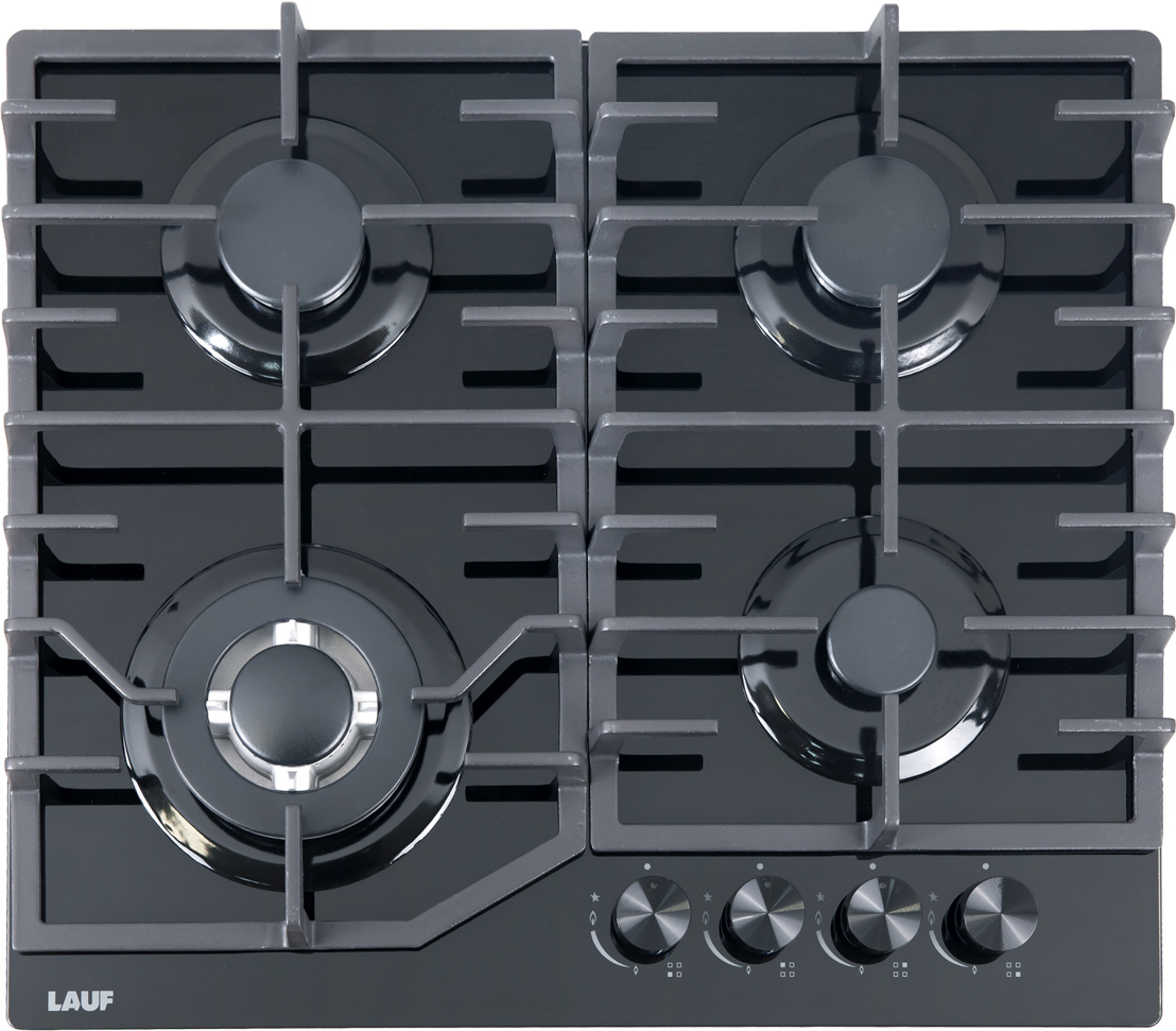 

Газовая варочная панель Lauf PG-620BL, Черный
