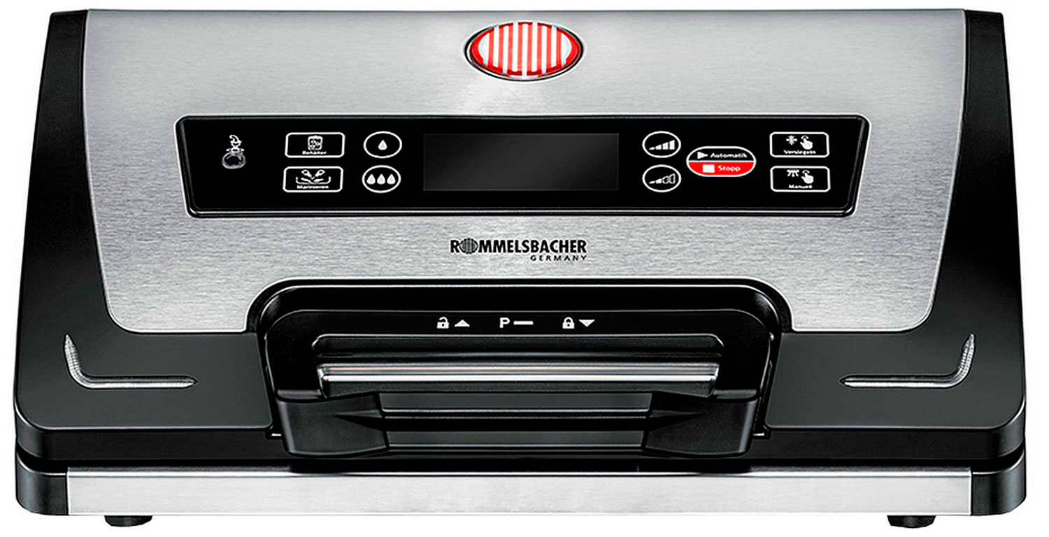 

Вакуумный упаковщик Rommelsbacher VAC 585, Серебристый/черный