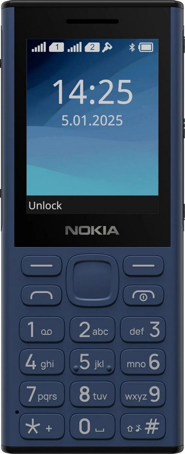 

Мобильный телефон Nokia 130 DS TA-1704 синий 2Sim