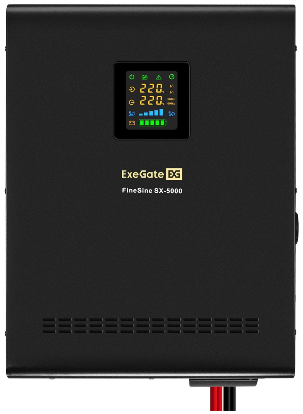 Изображение товара ИБП ExeGate FineSine SX-5000.LCD.AVR.2SH.T для котлов и оборудования 5000 ВА