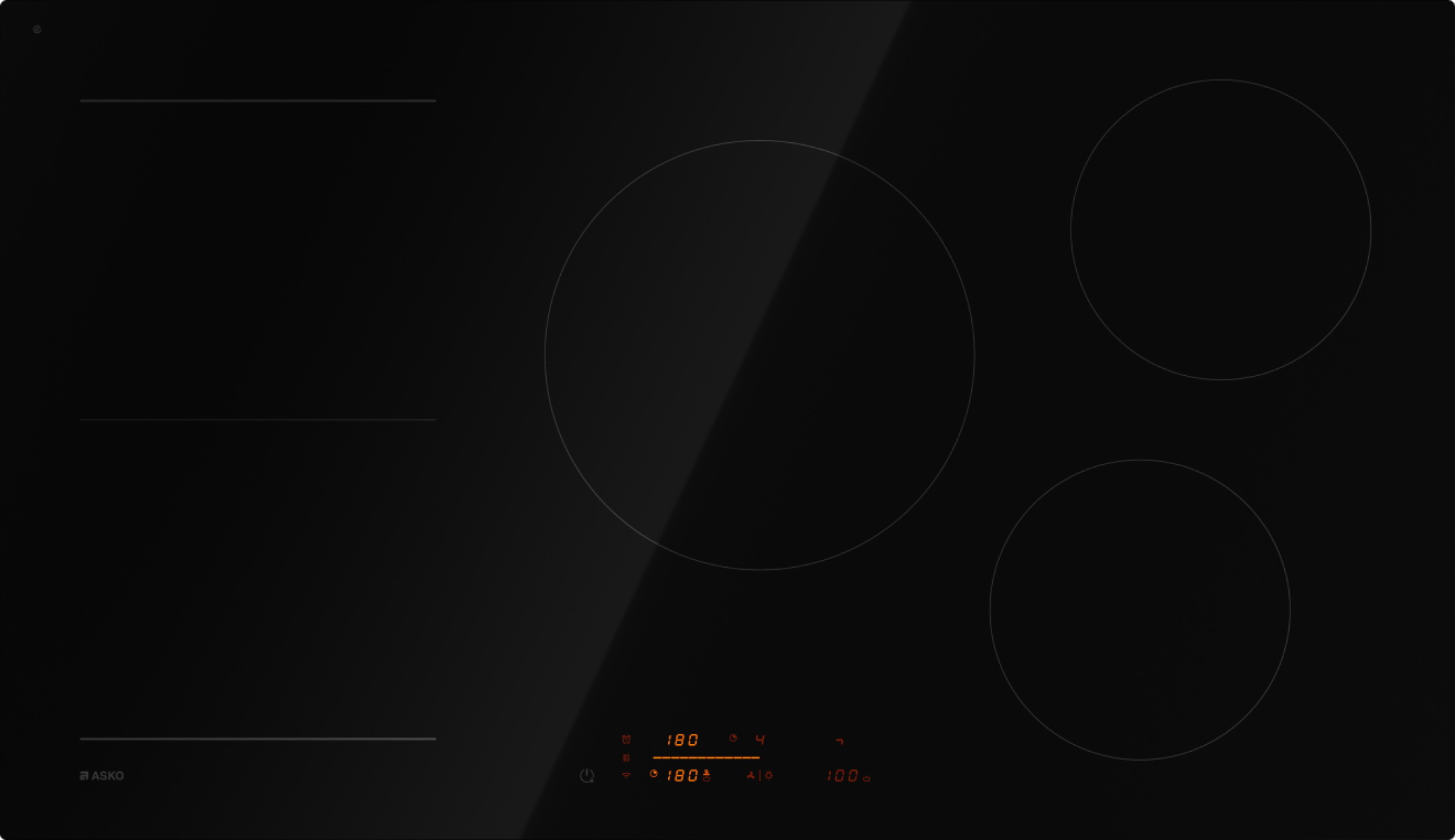 

Электрическая варочная панель Asko HI5952FBG1, Черный