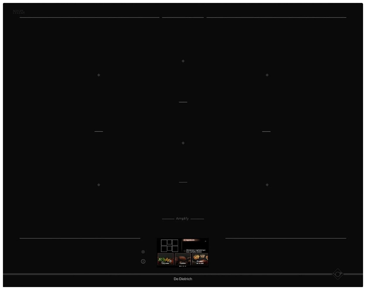 

Электрическая варочная панель De Dietrich DPI5650AB, Черный