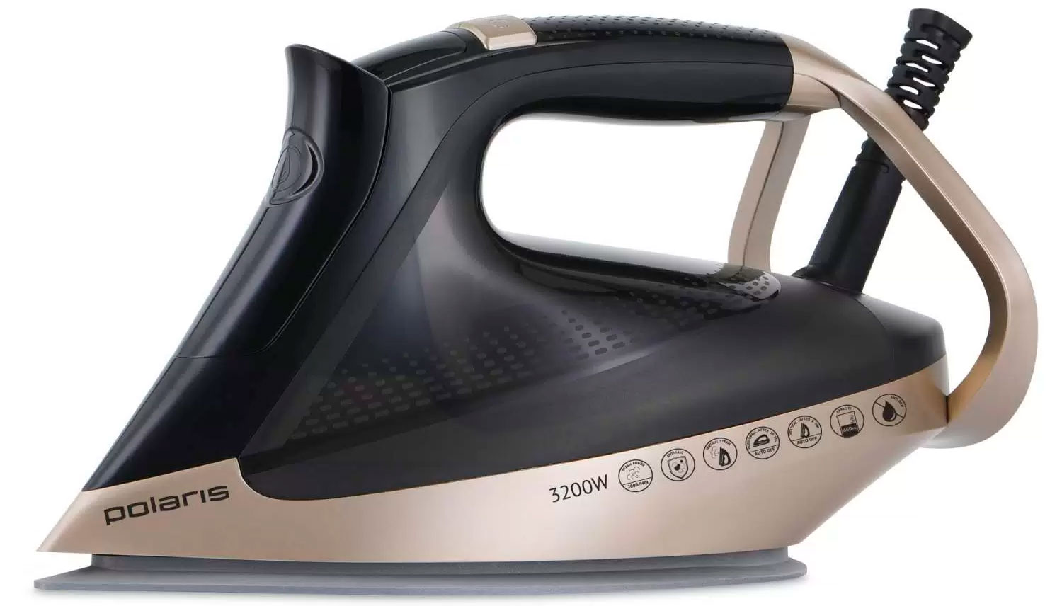 Изображение товара Утюг Polaris PIR 3225AK 3m WIFI IQ Home черный/золотой