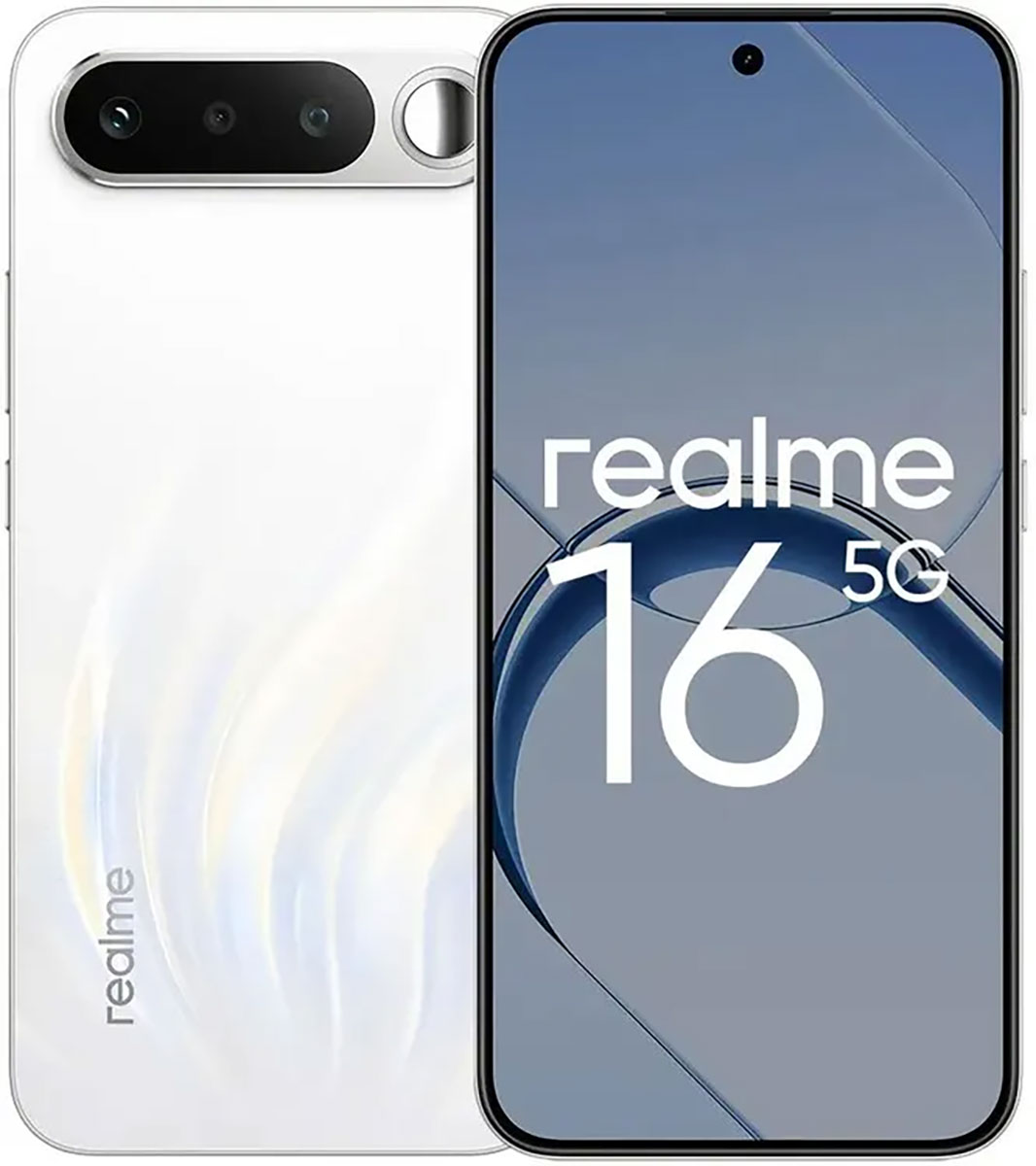 фото Смартфон realme 16 5g 8+256 ru white