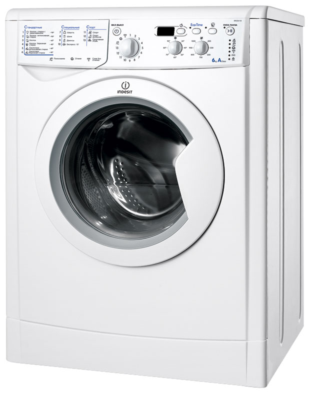 Стиральная машина Indesit IWSD 6105 B (CIS) L стиральная машина indesit bwe 81282 l b белый
