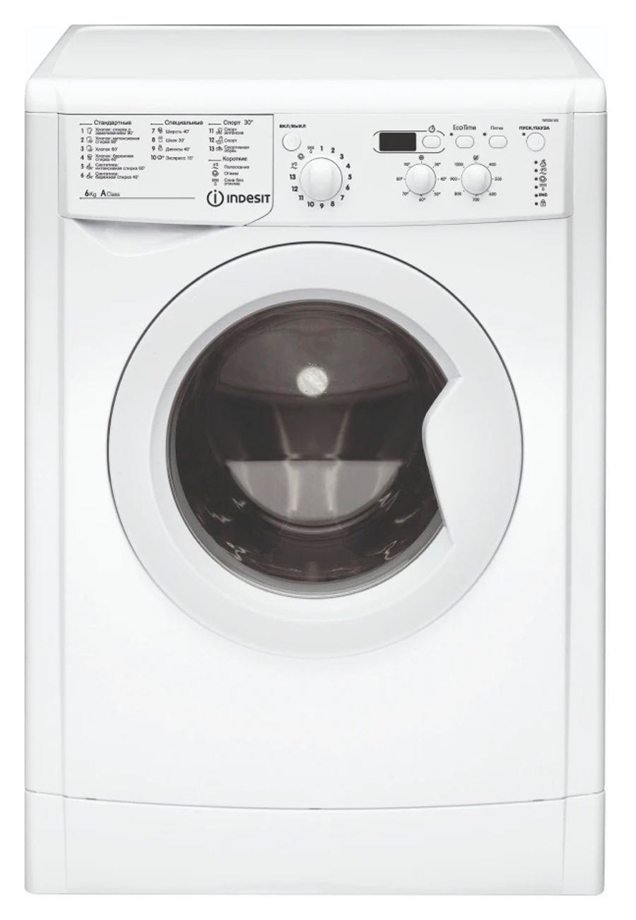 Стиральная машина Indesit IWSD 6105 (CIS) L, отсрочка запуска, белый
