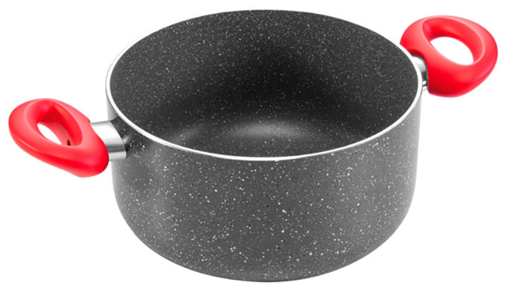 Кастрюля Tescoma MANICO ROSSO D 24 см, 4.5 л 597874