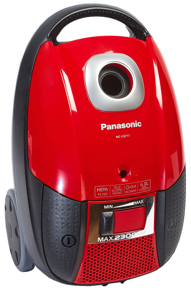 Пылесос напольный Panasonic MC-CG717R149 красный