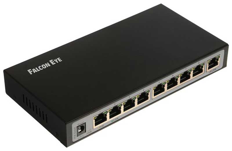 Коммутатор/концентратор (свич) Falcon Eye FE-108E-POE