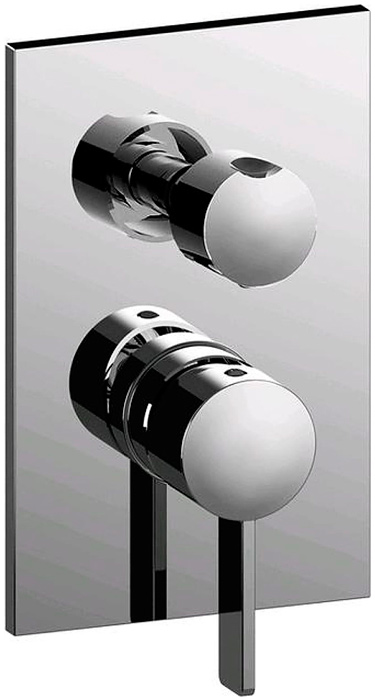 Изображение товара Смеситель для душа Paffoni Rock RO018CR/M с глянцевым хромом Италия