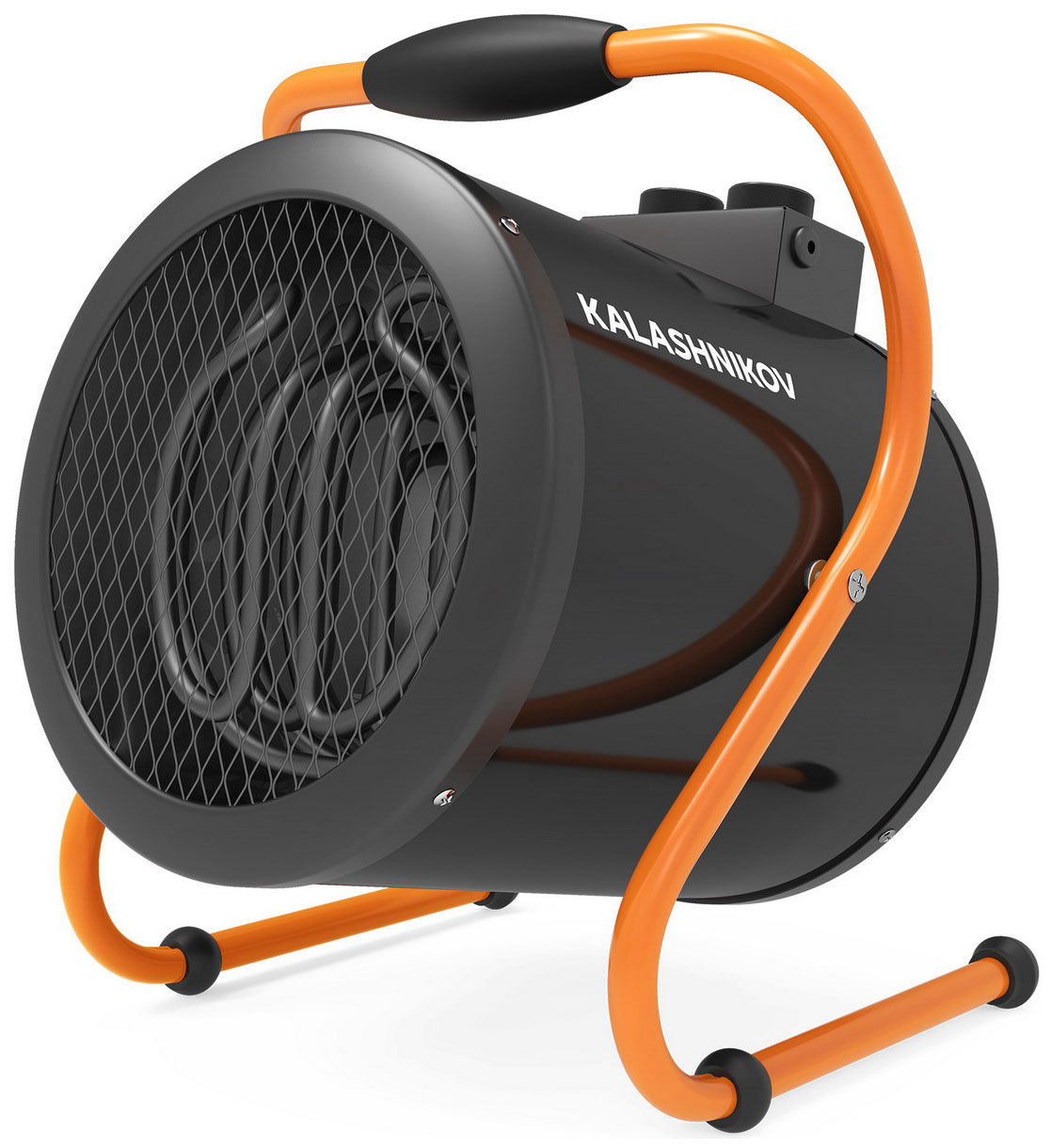 Изображение товара Тепловая пушка Kalashnikov KVF-E6-31 электрическая мощностью 6 кВт для обогрева помещений