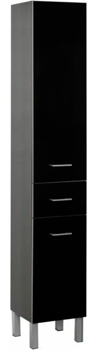 

Шкаф-пенал Aquanet Верона черный (00272431)