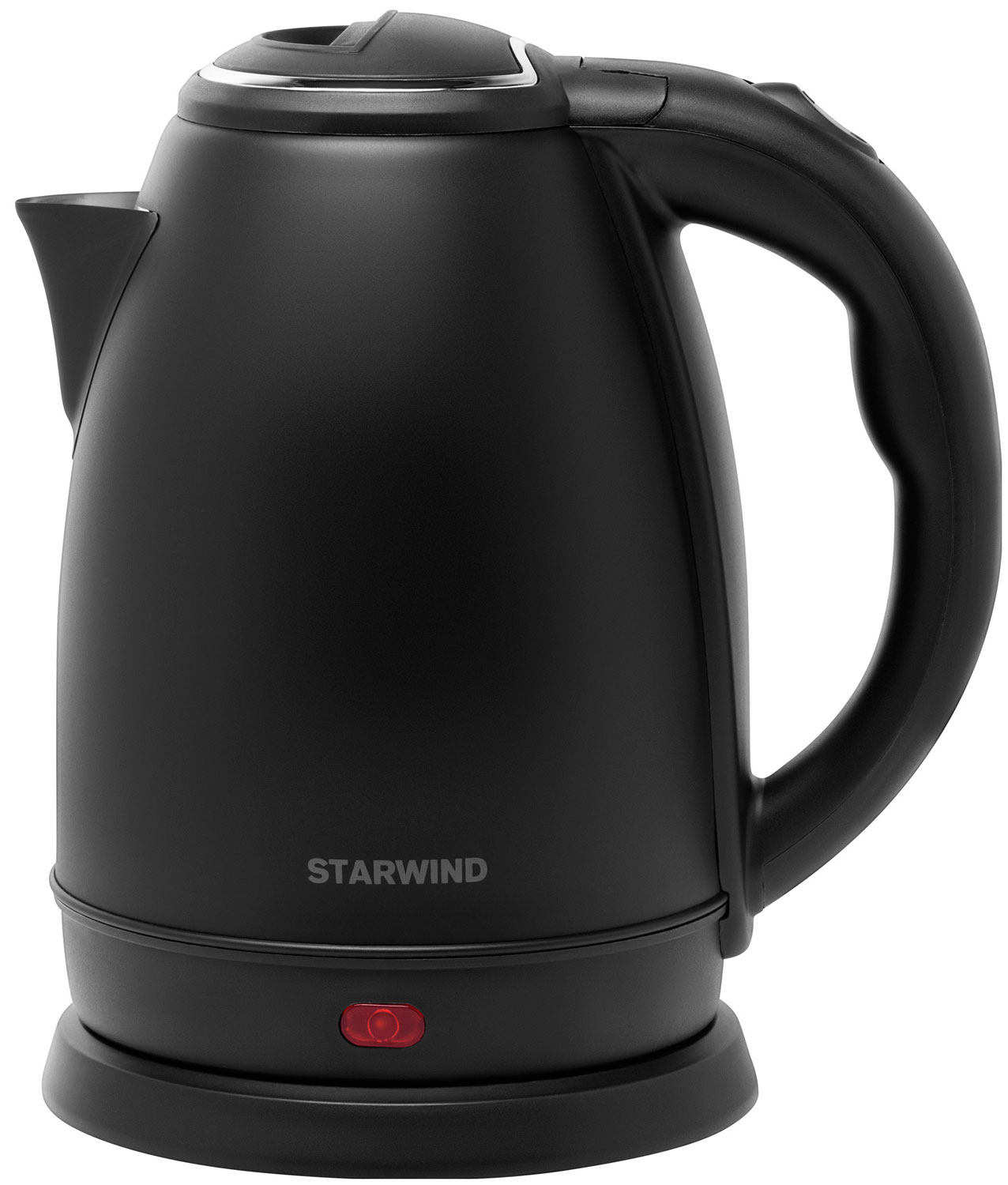 Чайник электрический Starwind SKS2051 черный чайник электрический starwind skg4031 1 7л 2200вт черный корпус стекло