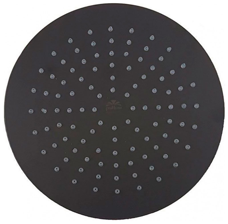 Изображение товара Верхний душ Paffoni ZSOF074NO черный матовый